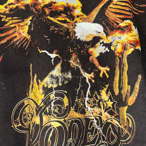 Men's Black Graphic T-Shirt - Picture 2 of 4